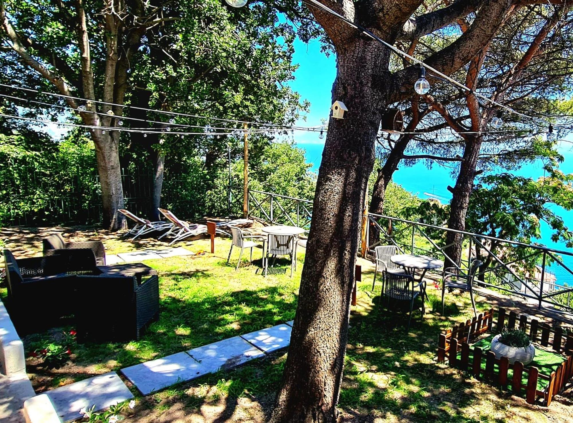 Villa Blu Costiera Амальфи Экстерьер фото